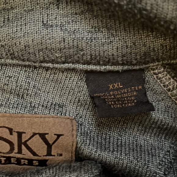 Big Sky Outfitters full zip jacket green XXL - Picture 3 of 7